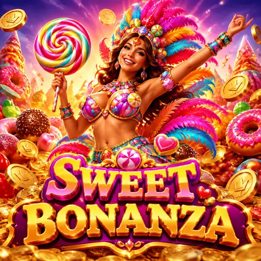 Tela de rodadas grátis do Sweet Bonanza com bombas de multiplicador explodindo na grade
